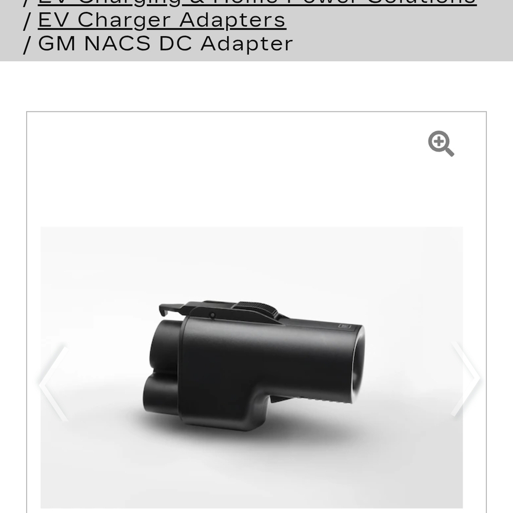 Premium Black EV Charger Adapter